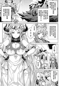 (C89) [Nounai Ekijuu (Somejima)] Hetare Yuusha to Netorare no Himegimi (Granblue Fantasy) [Chinese] [无毒汉化组]