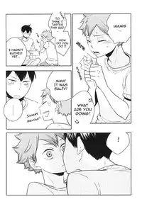 (SUPER24) [elevatordog (Uni Unio)] Omee ga Yokute mo Ore wa Mada dayo | Even if you're okay I'm not (Haikyuu!!) [English] [Procrastination Scans]