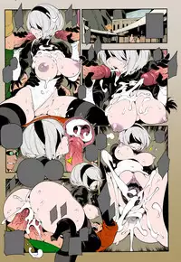 (FF31) [Bear Hand (Fishine, Ireading)] NieR : 2BR18 (NieR: Automata) [Textless] [Colorized] [Incomplete]