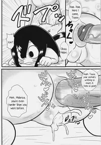 (C87) [Tokyo Tsunamushi Land (Tsunamushi)] Tsuyu-chan to! Ganbare tte Kanji no Dex | Tsuyu and! Some Do-Your-Best DEKX (My Hero Academia) [English] [Justice Translations] [Decensored]