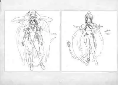 ALICESOFT ORION SCRIBBLES with CROQUIS ULTIMATE EDITION VOL.1 織音計画特別版 ラフ画集