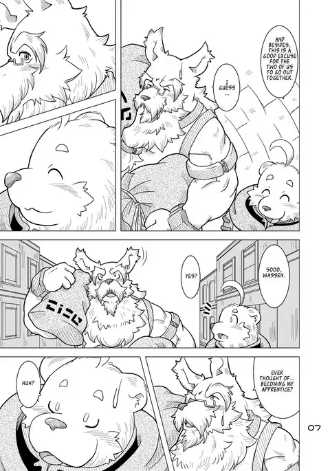 The dog & the bear: The poet of the stars & the partaker of the moon 4