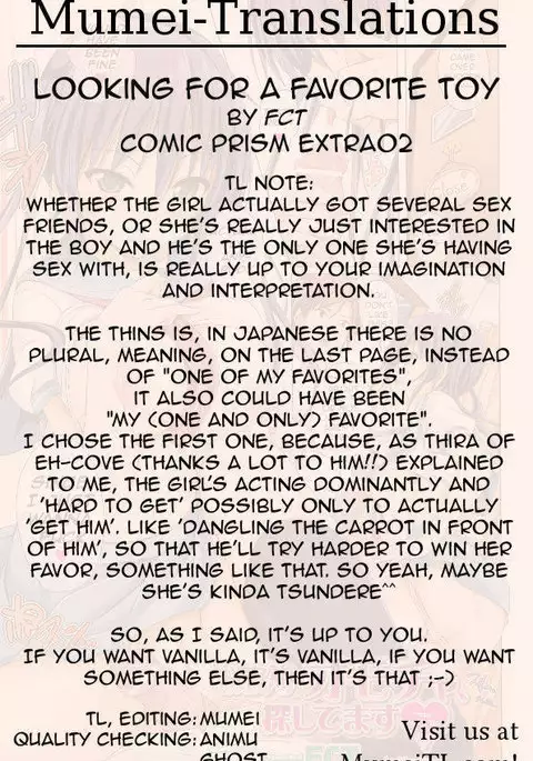 Looking for a favorite toy