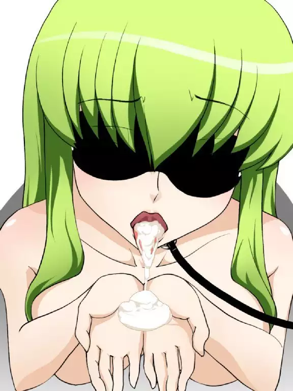 I found a green-haired girl so I put her in restraint.