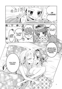 (Geinoujin wa Card ga Inochi! 8) [Trot Pony (Mayu)] Issho ni Nete mo Ii desu ka? | May I sleep with you (Aikatsu!) [English] [Lazy Lily]
