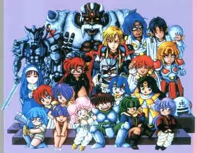 Rance 1.2.3 Genga Settei Shiryou