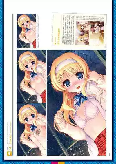 Daitoshokan no Hitsujikai Visual Fan Book Houkago Shippo Days & Dreaming Sheep Visual Fan Book