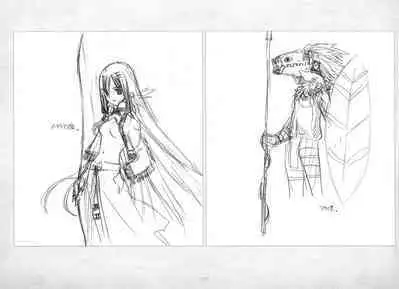 ALICESOFT ORION SCRIBBLES with CROQUIS ULTIMATE EDITION VOL.4 織音計画特別版 ラフ画集