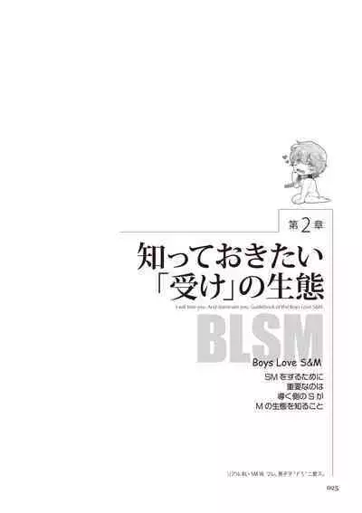 [R-BL Kenkyuukai (Various)] Real BL SM-jutsu Ware, Danshi "Do-S" ni Aisu. [Digital]