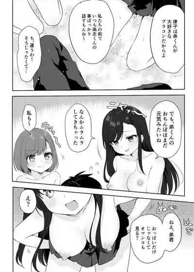 Boku no Onee-chan to Tomodachi wo Nemurasete Osottemitara Kaeriuchi ni Atta