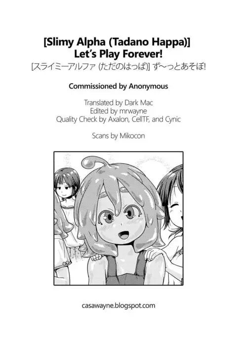 Let’s Play Forever! =Dark Mac + CW=