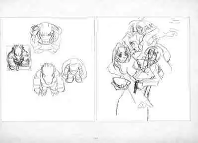 ALICESOFT ORION SCRIBBLES with CROQUIS ULTIMATE EDITION VOL.3 織音計画特別版 ラフ画集