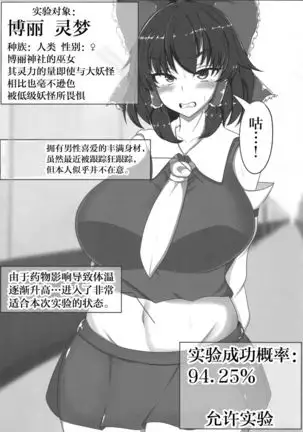 Touhou Koninroku ~Hakurei Reimu Hen~