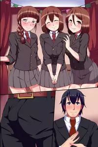 [NCP] Joshi Seito-tachi ga Tsugitsugi ni Nakadashi SEX o Onedari Shite Kuru Namahame Harem Sousenkyo