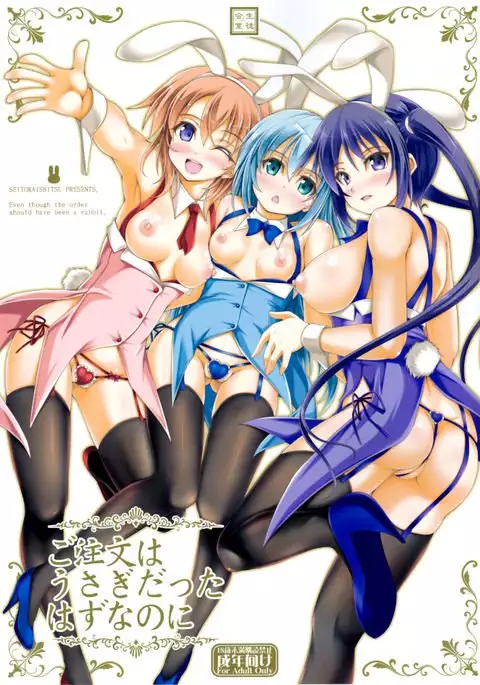 Gochuumon wa Usagi datta Hazunanoni – Even though the order should have been a rabbit.