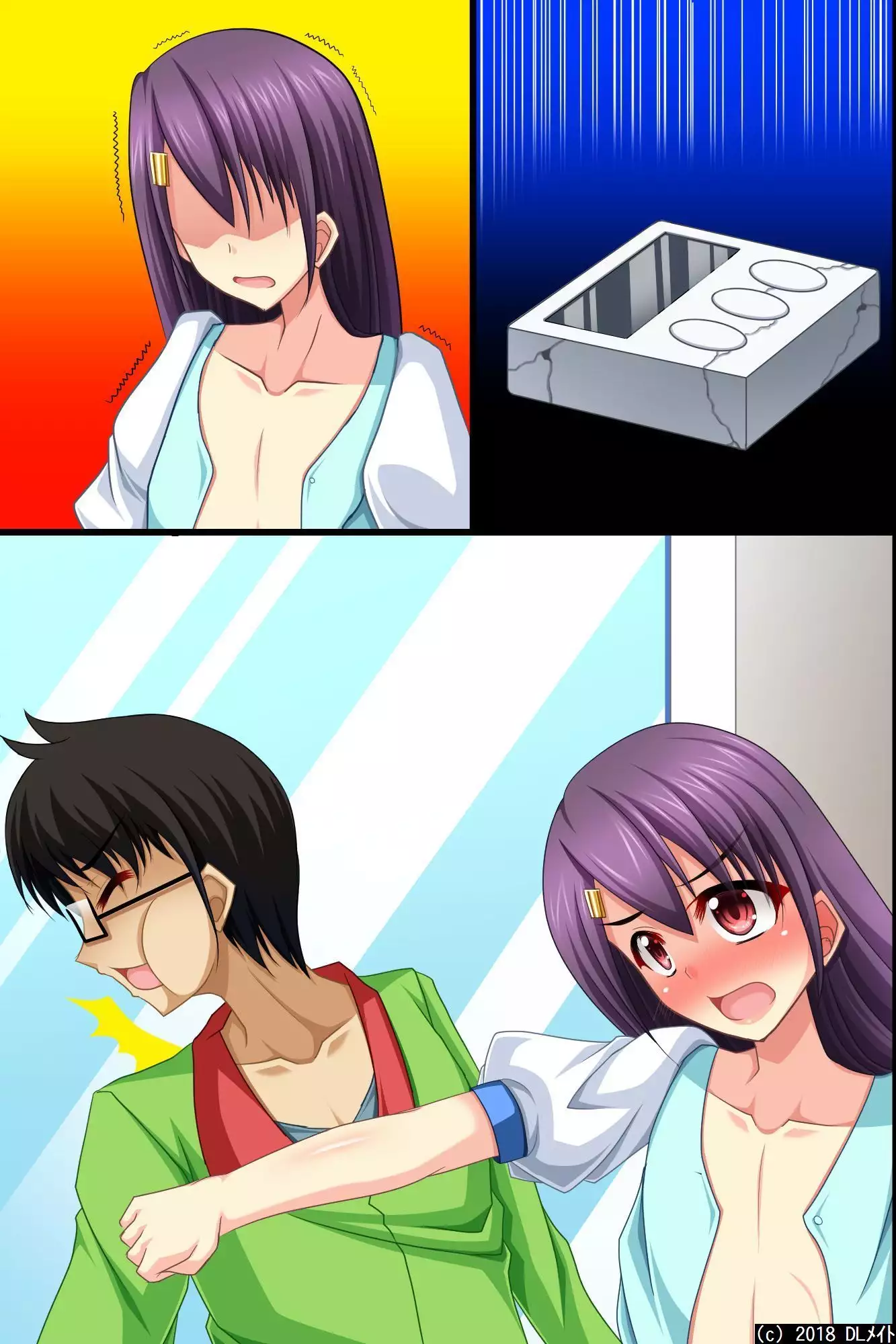 Moshimo,Konbini de Joshizenin no Jikanteishi wo Shitara~Jirudaku Joseikifea~