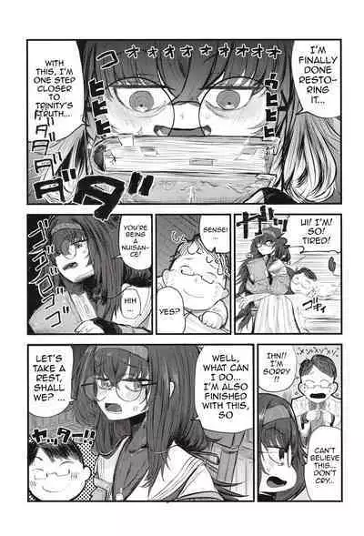 [Shouyu Gohan (Wakyo)] Sensei nara Koshokan (Koko) demo Ii desu yo | If it's With Sensei, I Don't Mind Doing it Right Here (In The Antiquarian Bookstore) (Blue Archive) [English] {Doujins.com} [Digital]