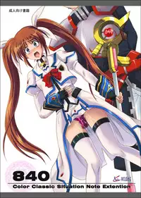 [Cyclone (Izumi, Reizei)] 840 -Color Classic Situation Note Extention- (Mahou Shoujo Lyrical Nanoha) [Digital]