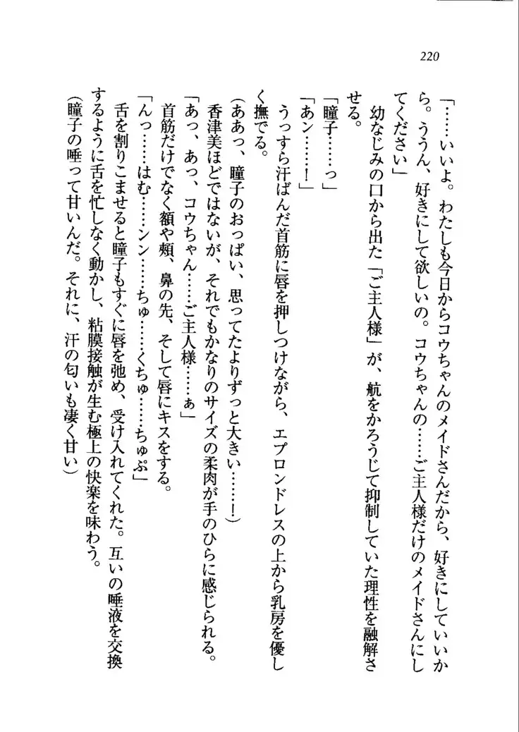 トリプル押しかけメイド妻