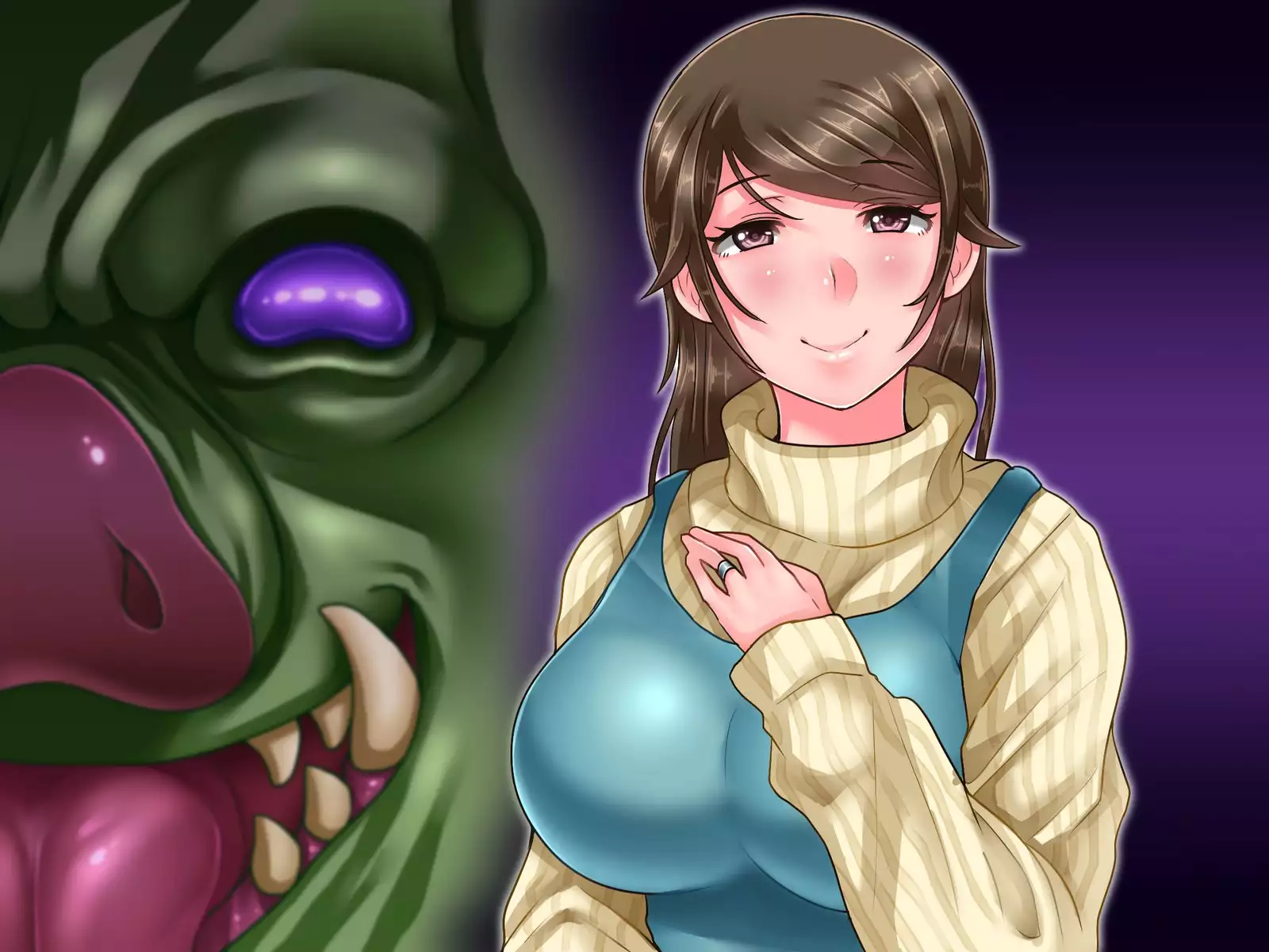 Boku no Niizuma ga Deatte Shimatta no wa Hinsei Geretsu na Saimin Orc deshita