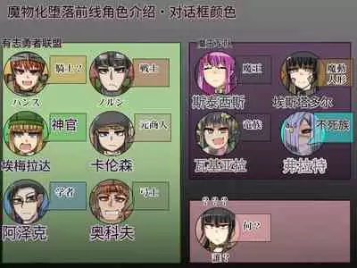 魔物化堕落前線（机翻）