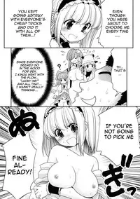 (Nanairo Majo no Ningyou Butoukai. 5) [Yosutebito na Mangakaki (Tomoki Tomonori)] Watashi o H no Aite ni Erande kudasai! (Touhou Project) [English] {Mant}