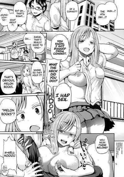 (C86) [brilliant thunder (Yumeno Tanuki)] Ota Demo Nai Joshi ga Comiket 4-kkame ni Asobi ni Yattekita in Melon [English] [biribiri]