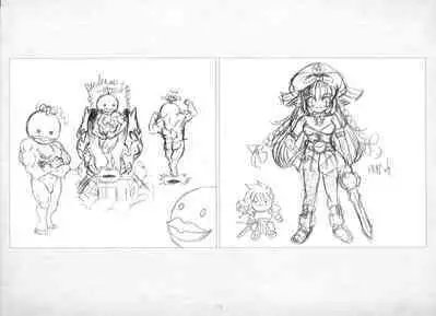 ALICESOFT ORION SCRIBBLES with CROQUIS ULTIMATE EDITION VOL.2 織音計画特別版 ラフ画集