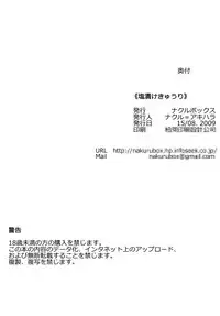 [Nakuru Box (Nakuru=Akihara)] Shiozuke Kyuuri (Touhou Project) [Digital]