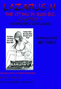 [Nagashima Chousuke] Kigenzen 10000 Nen no Ota | The Otaku in 10,000 B.C. Ch. 1-17 [English] [Natty Translations, Lazarus H]