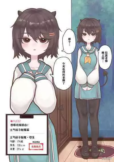 Succubus no Sensei FILE.02 Jimi Musume Succubus-hen|魅魔老师 FILE.02