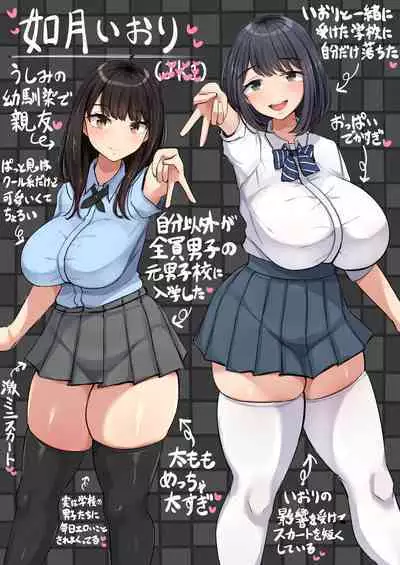 Oshi ni yowakute nagasa re yasui kurasu no dekkai kyonyū joshi