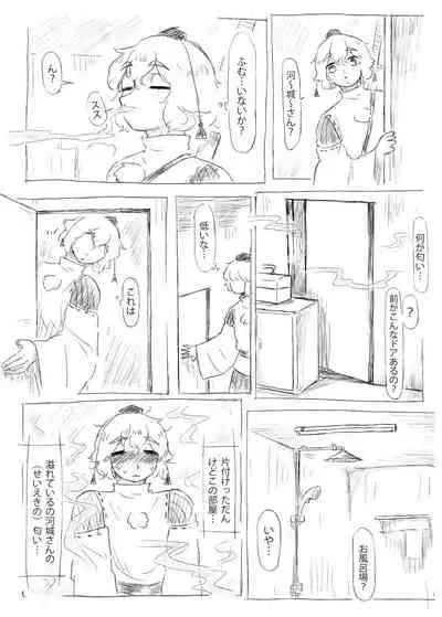 Kawashiro san's secret bathroom