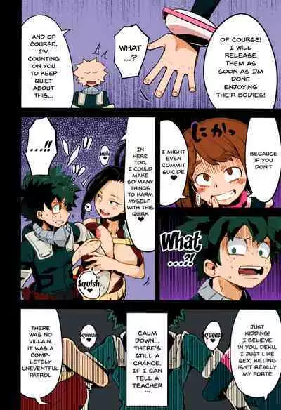 (C95) [slime_eer (Nutaunagi)] Boku to Nottori Villain Nakademia (Boku no Hero Academia) [English] [Doujins.com] [Colorized]