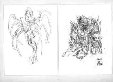 ALICESOFT ORION SCRIBBLES with CROQUIS ULTIMATE EDITION VOL.2 織音計画特別版 ラフ画集