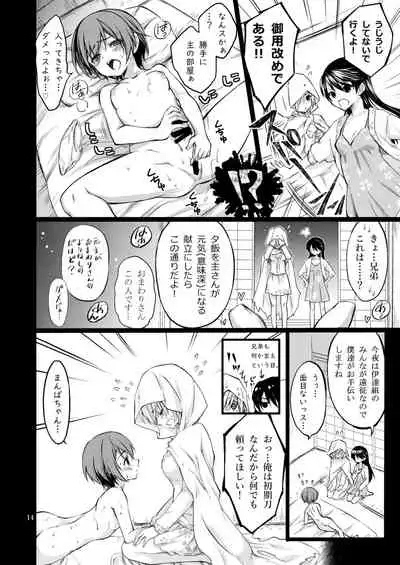 Reiryoku Bug Shita Futanari Onna Saniwa no Sei de Touken Joshi ni Narimashita