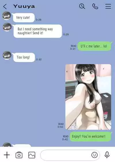 Kanojo no SmaPho o Nozoita dake nano ni | I Just Snooped through Her Smartphone