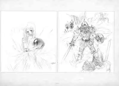 ALICESOFT ORION SCRIBBLES with CROQUIS ULTIMATE EDITION VOL.1 織音計画特別版 ラフ画集