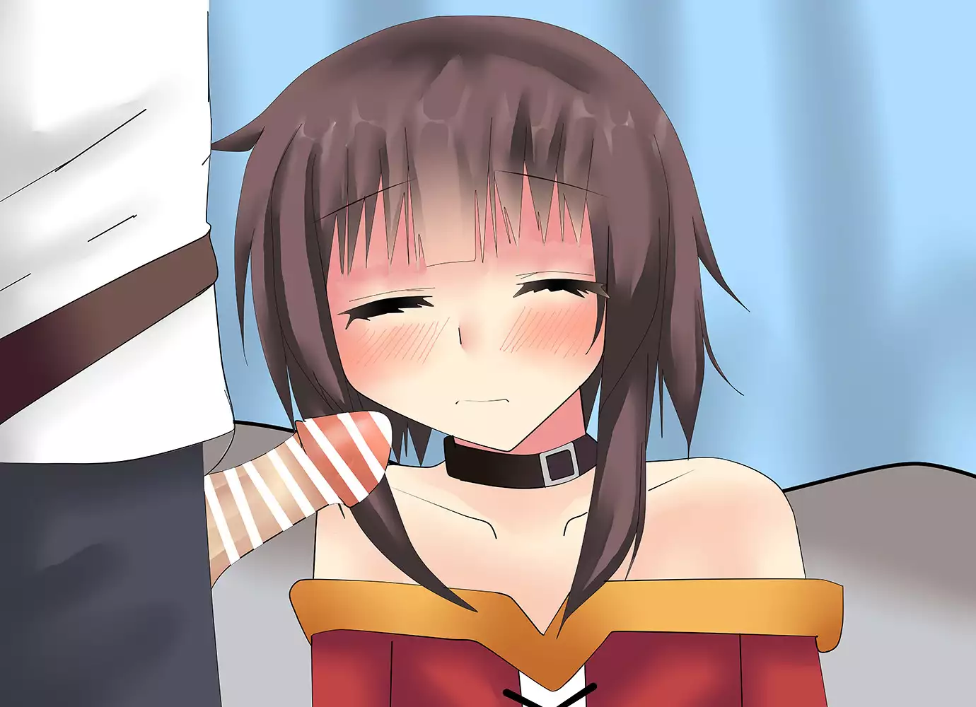 Megumin Ugoira Illust Tsumeawase