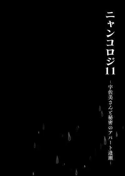 [Kinokonomi (konomi)] Nyancology11 -Usami-san to Himitsu no Apart Ouse- | 喵喵可蘿姬11～和宇佐美的祕密公寓幽會 [Chinese] [Digital]