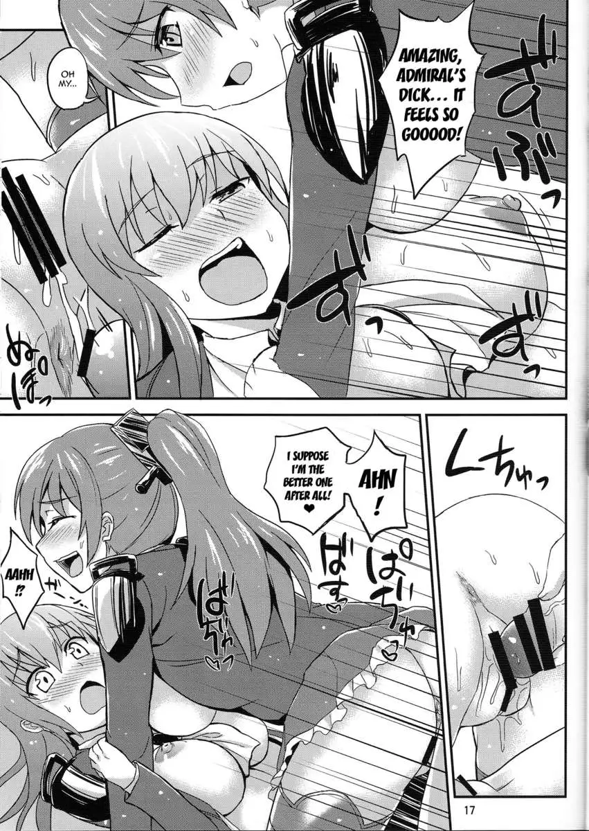 I Want to be Stuck Between Suzuya and Kumano!