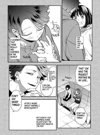 [Umenegi Daimyoujin (Umekoppe)] Sucked Dry By My Vampire Friend | Nekokaburi Kyuuketsuki ni Honenozui made Tabetsuku sareru [English] [Digital]