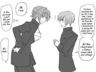 Seitenkango, Shinyuu to | After I got genderbend, my friend and I...