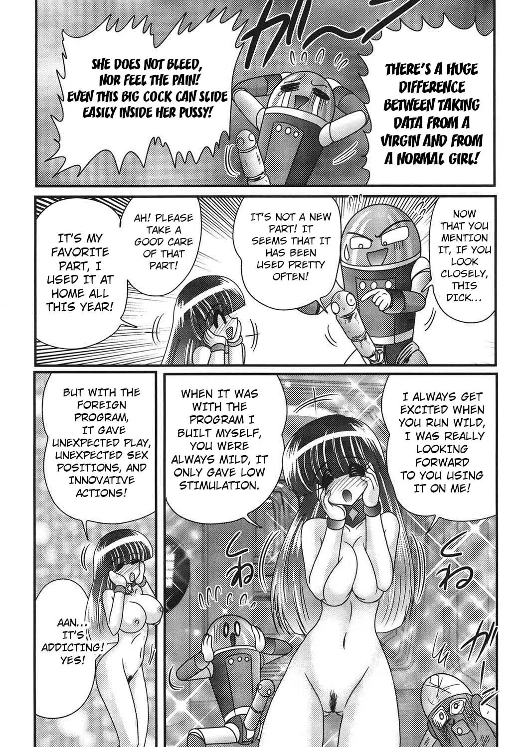 Sailor Fuku ni Chiren Robo Yokubou Kairo | Sailor uniform girl and the perverted robot Ch. 2