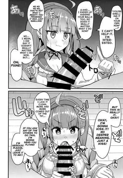 Onegaishimasu Ikkai dake de Ii no de Toriaezu Kaide Kudasai | Please! Just Once Is Fine, So Smell My Dick!