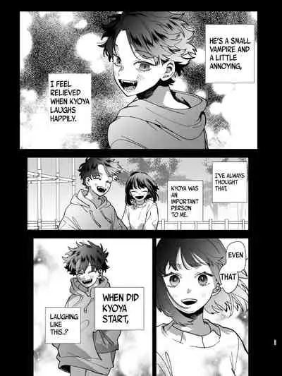 [Umenegi Daimyoujin (Umekoppe)] Sucked Dry By My Vampire Friend | Nekokaburi Kyuuketsuki ni Honenozui made Tabetsuku sareru [English] [Digital]