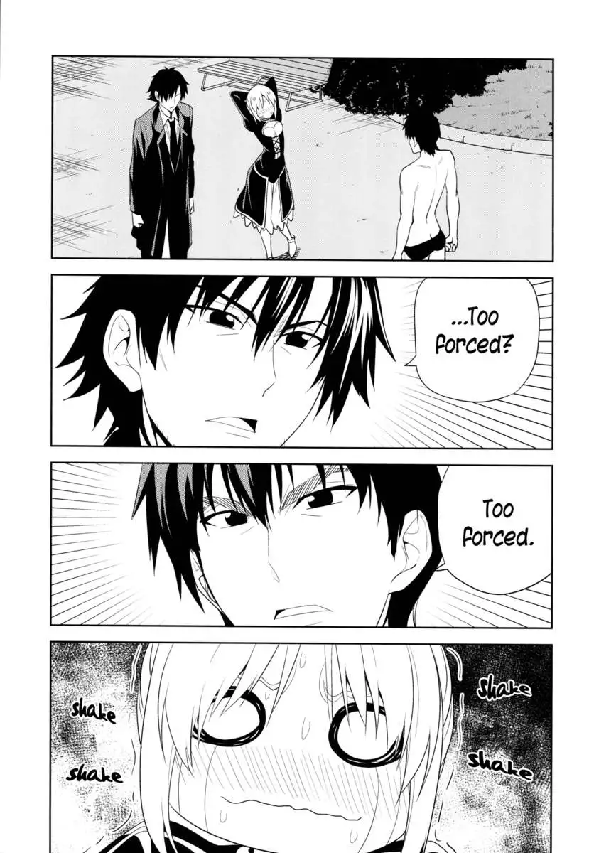 A Very Pitiful Zero Saber Grows Timid