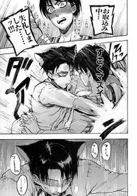 [Onjire (Tani)] Nekomimi Heichou ga Hatsujoushiteru Dake no Hon (Shingeki no Kyojin)