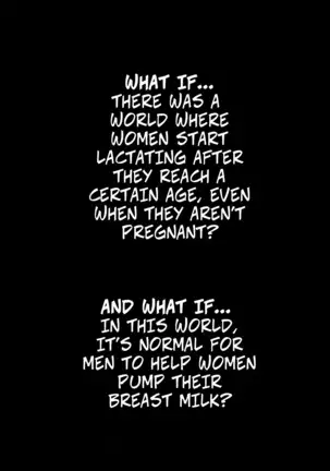 Moshimo no sekai - What If... The World Where All Women Lactate