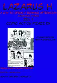 [Zen9] Taikutsu na Gogo no Sugoshikata | A Way to Spend a Boring Afternoon [English] [Lazarus H]